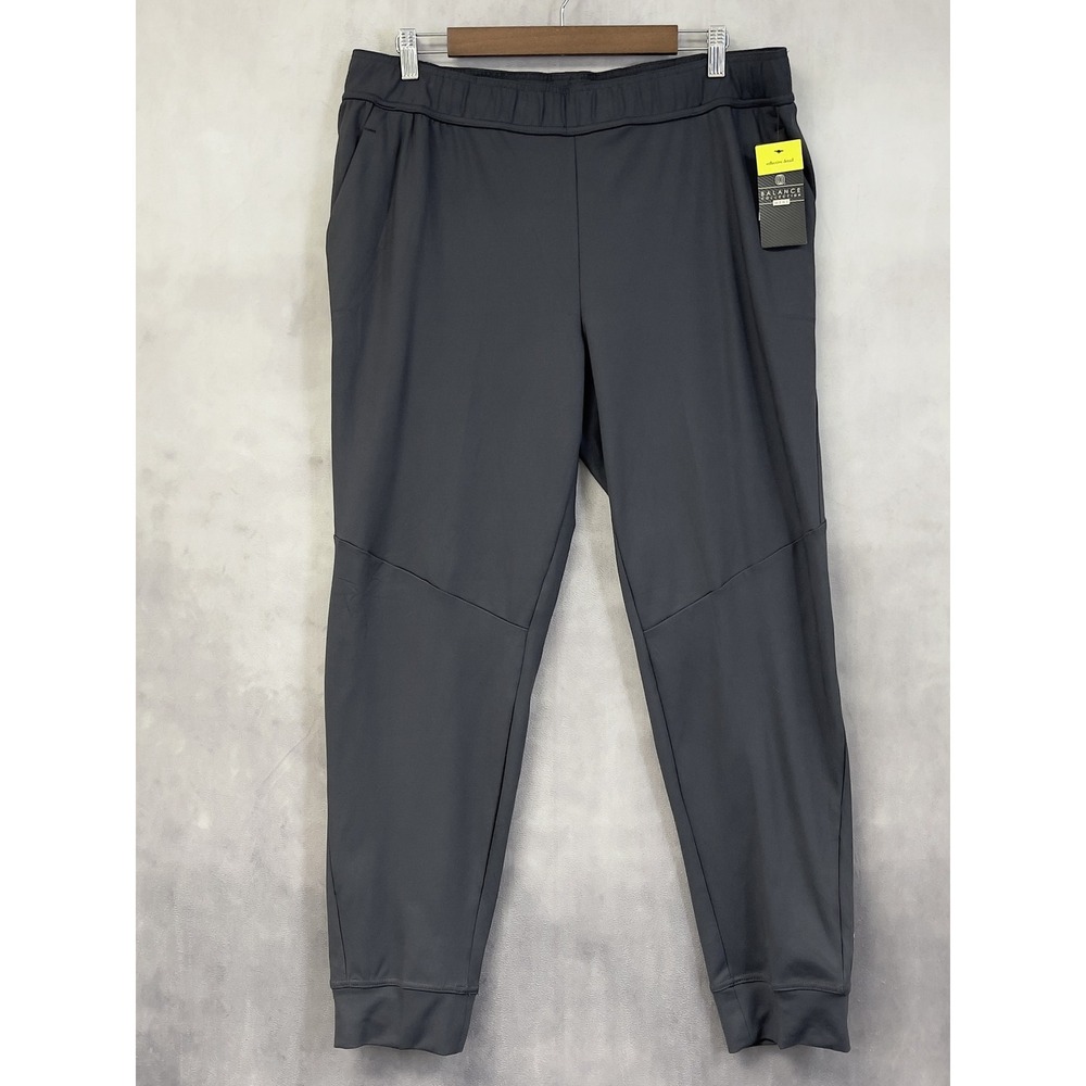 Balance Collection Jogger Pants Mens Large Gray Stretch Athleisure‎ Gorp Active
